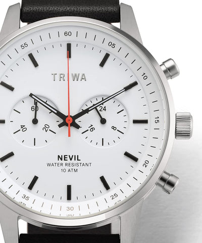 TRIWA Nevil NEST134-CL110112P Chronograph White Watch