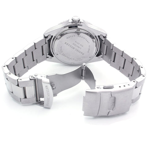 DANIEL MULLER DM-2018GN Stainless Steel Diver's Watch