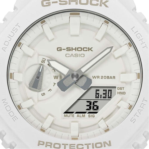 CASIO G-Shock GA-2100-7A7 Quartz White Watch