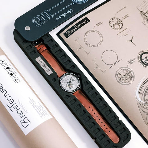 TACS ARCHITECTURE TS2301A Automatic Gray Watch
