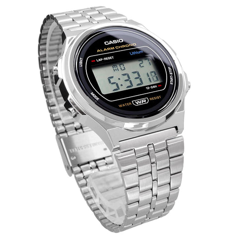CASIO Standard A171WE-1ADF Vintage Quartz Digital Watch