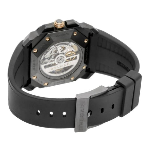BVLGARI BGO41BBSVDCH Watch - NVY Rubber Strap Parallel Import 2-Year Warranty (Image 4)