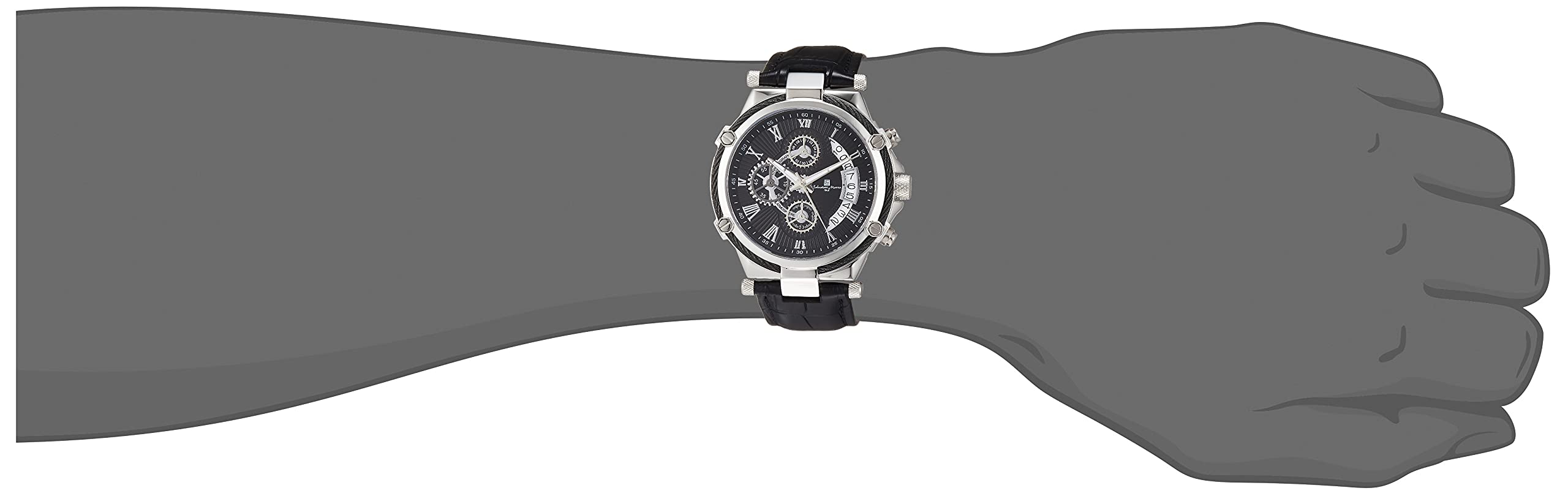 SALVATORE MARRA SM18102-SSBK WATCH