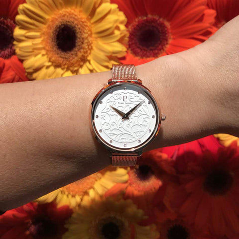 PIERRE LANNIER Aeolia P039L908 Women's Mesh Watch