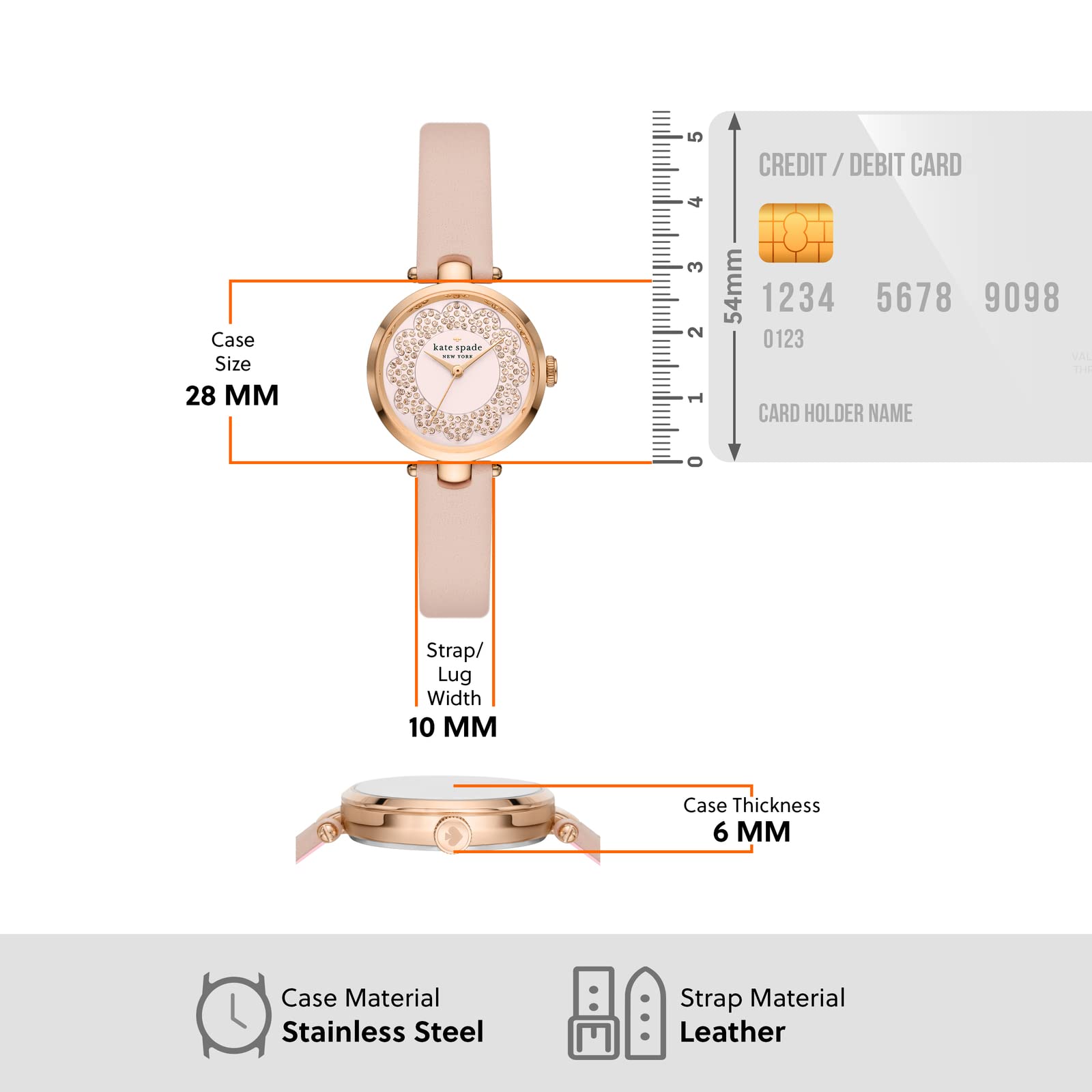 KATE SPADE KSW1740 WATCH