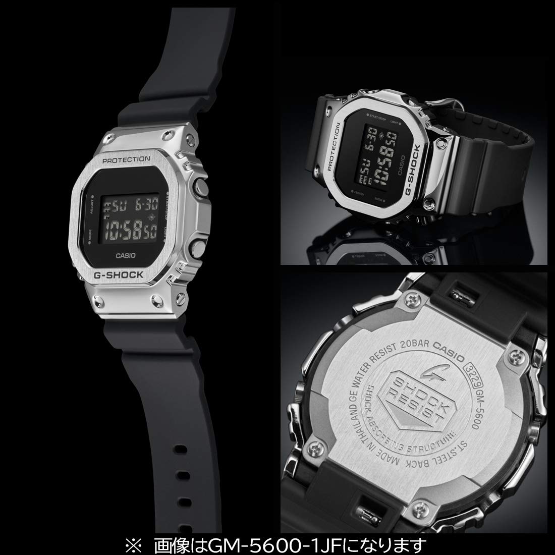 CASIO GM-5600B-1JF G-SHOCK WATCH