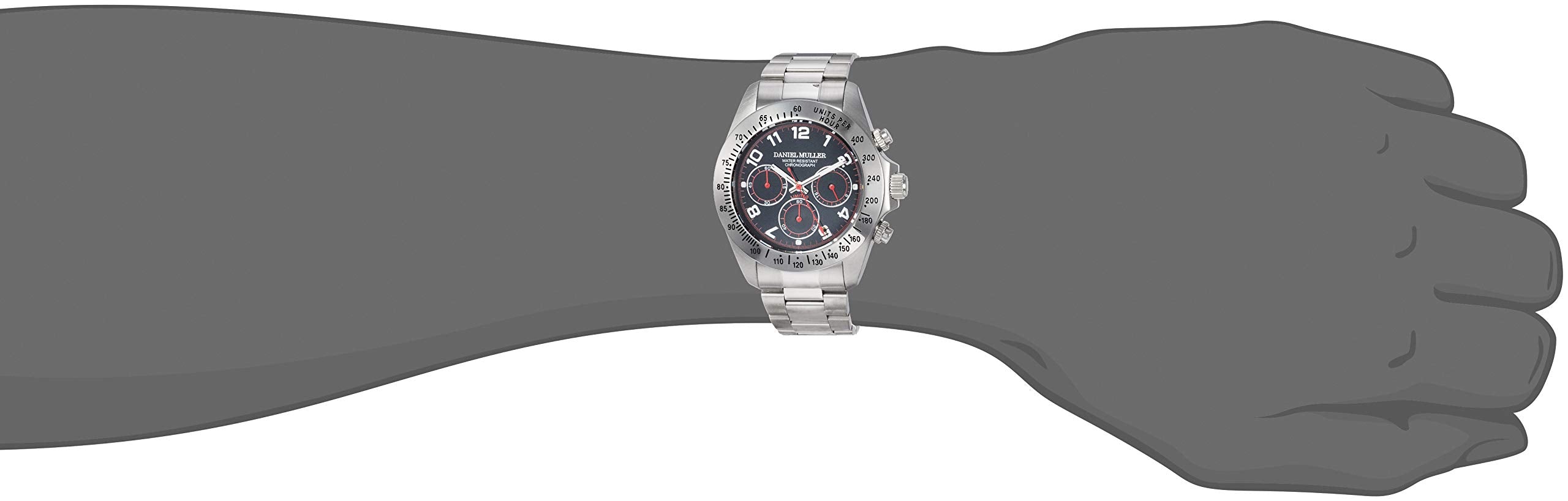 DANIEL MULLER DM-2003BKA WATCH