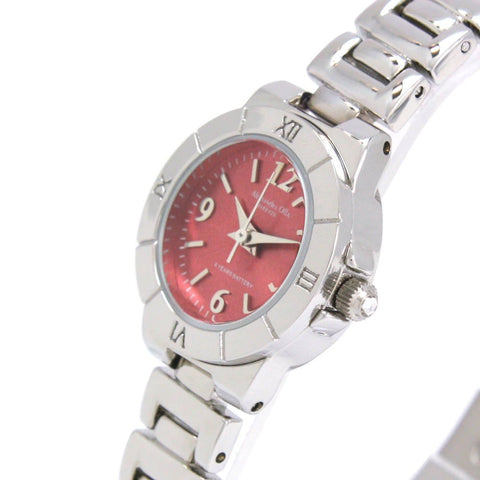 ALESSANDRA OLLA AO-220-3 Wine Red Round Quartz Women's Watch