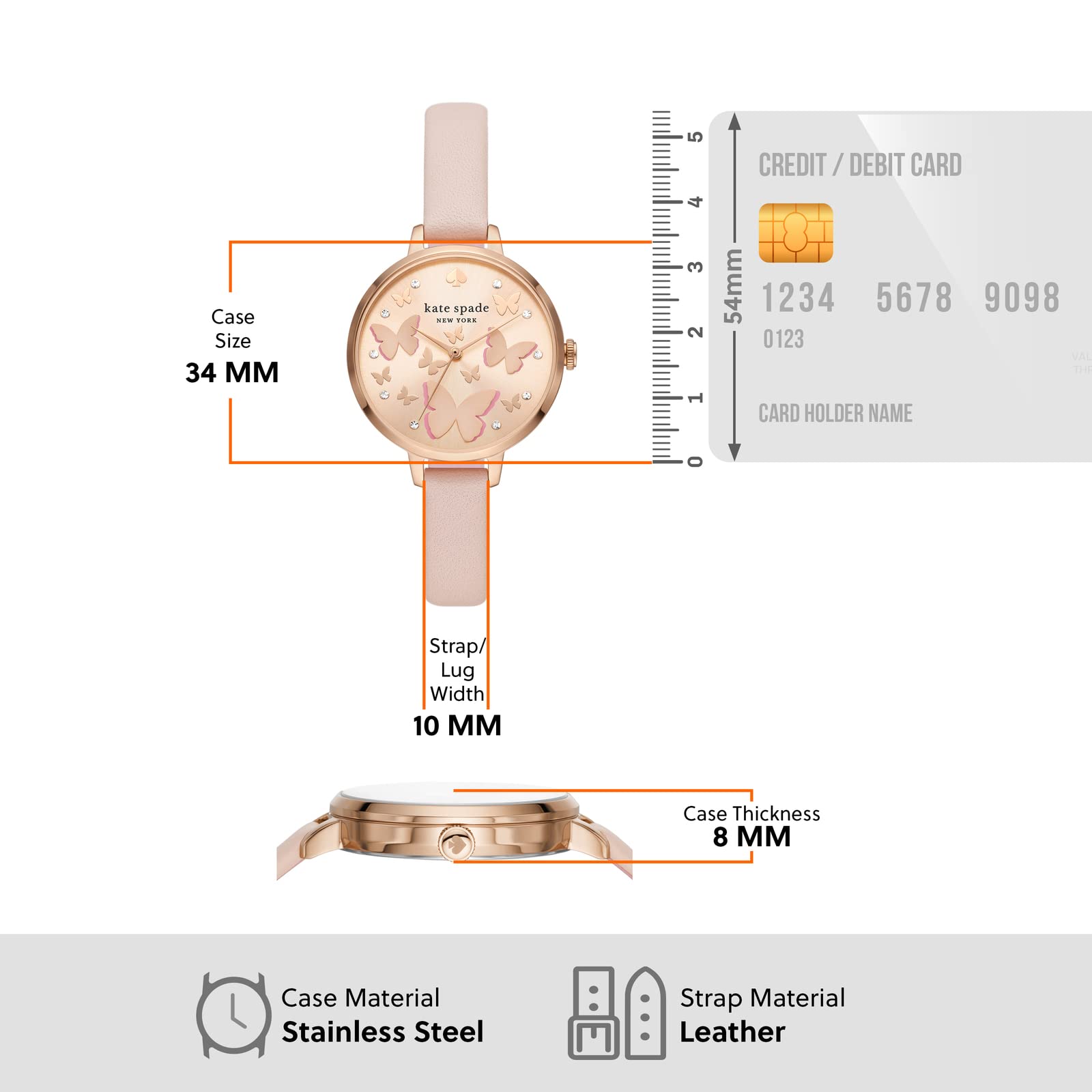 KATE SPADE KSW1733 WATCH
