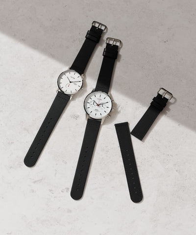 TRIWA Nevil NEST134-CL110112P Chronograph White Watch