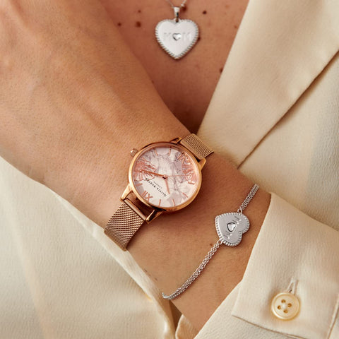 OLIVIA BURTON Abstract Florals OB16VM11 Rose Gold Watch