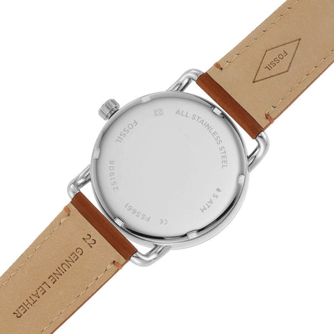 FOSSIL FS5661 Men's Quartz Watch with Roman Numerals