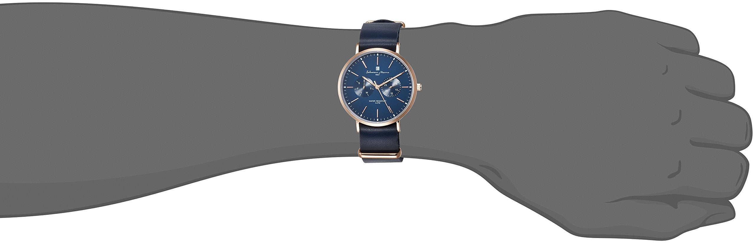 SALVATORE MARRA SM15117-PGNVPG WATCH