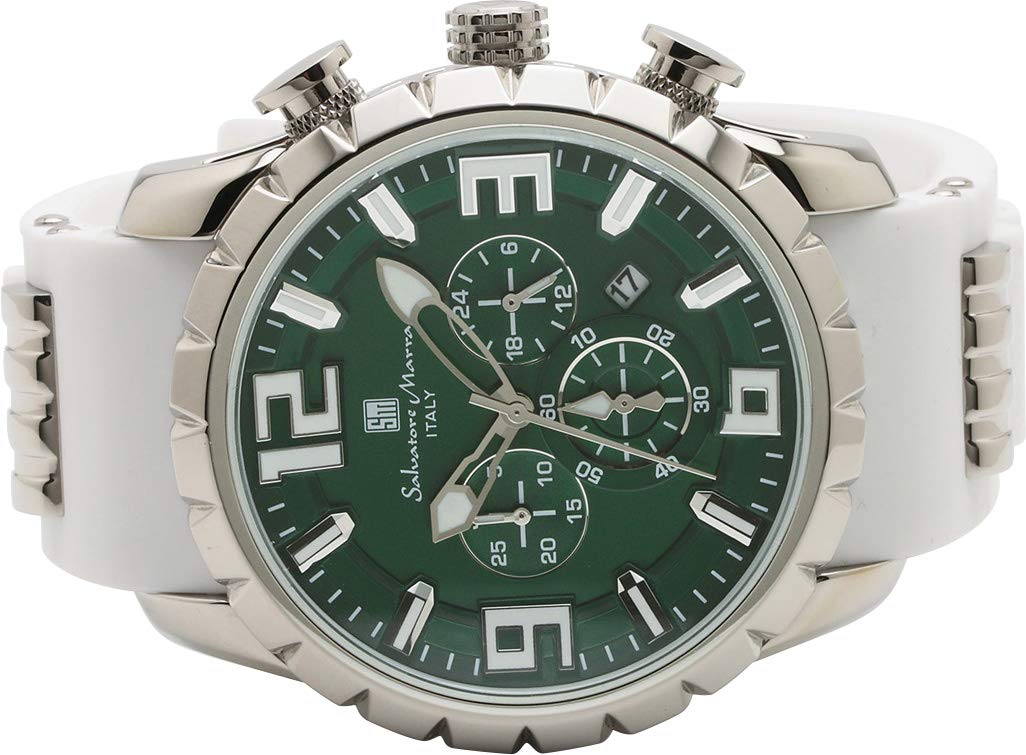 SALVATORE MARRA SM15107-SSGR/WH WATCH