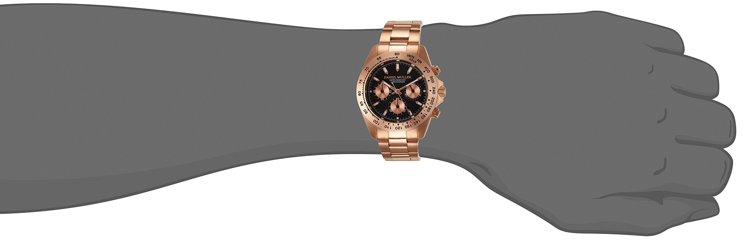DANIEL MULLER DM-2002BK WATCH