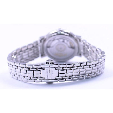 Longines Men's Men's Metal Belt Parallel Import 2-Year Warranty L4.821.4.72.6