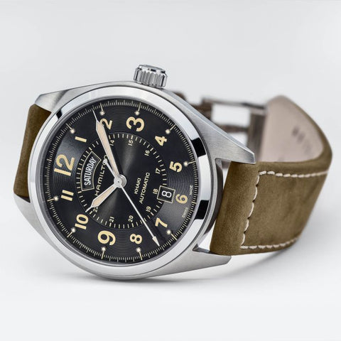 Hamilton H70505833 Watch - Khaki Field Day Date Auto (Image 5)