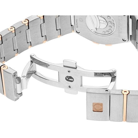 Omega Constellation Quartz Ladies' Metal Bracelet Parallel Import 5-Year Warranty 123.20.27.60.63.003
