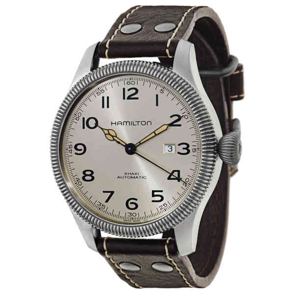 Hamilton H60515593 Watch - Khaki Field Khaki Pioneer Auto