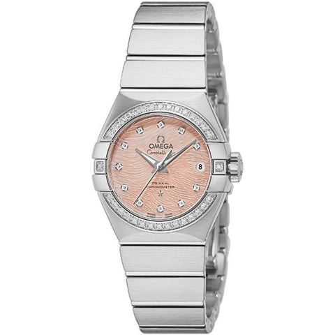 OMEGA Constellation 5-Year Warranty Pink 123.15.27.20.57.002 [Parallel Import]
