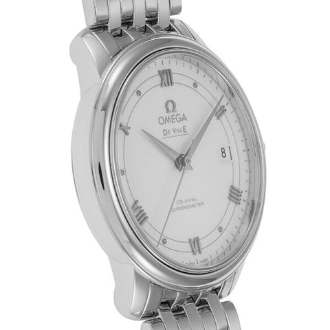 OMEGA 424.10.37.20.04.001 Watch - De Ville Prestige White Parallel Import 5-Year Warranty (Image 2)