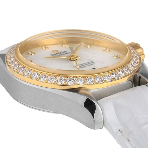 OMEGA 231.28.34.20.55.004 Watch - Seamaster Aqua Terra 5-Year Warranty White (Case: Yellow Gold) [Parallel Import] (Image 2)