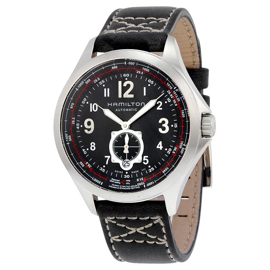 Hamilton H76655733 Watch - Khaki Aviation Khaki QNE Auto (Image 3)