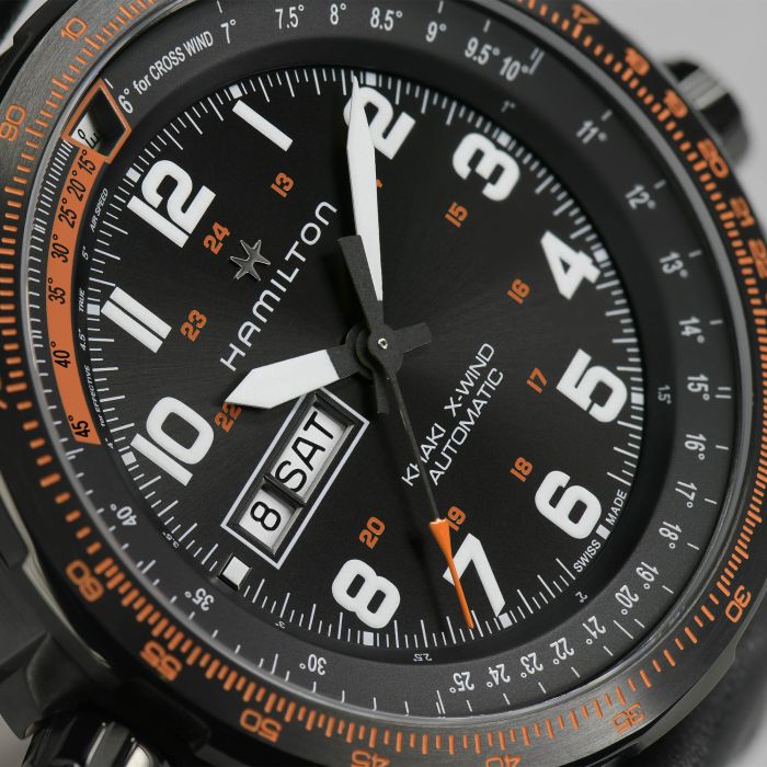 Hamilton H77785733 Watch - Khaki Aviation X-Wind Day Date Auto (Image 3)