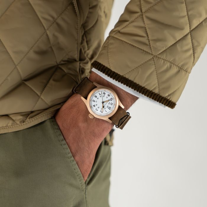 Hamilton H69459510 Watch - Khaki Field Mechanical Bronze (Image 8)