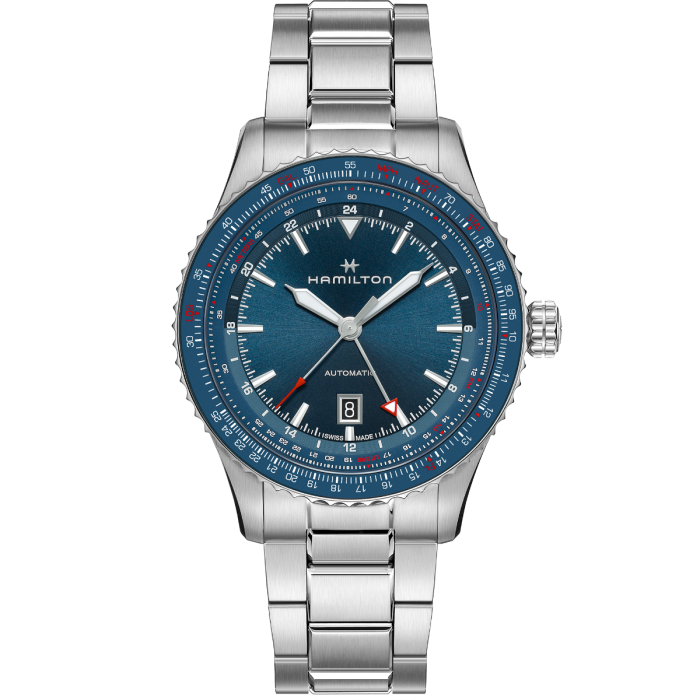 Hamilton H76715140 Watch - Khaki Aviation Converter Auto GMT