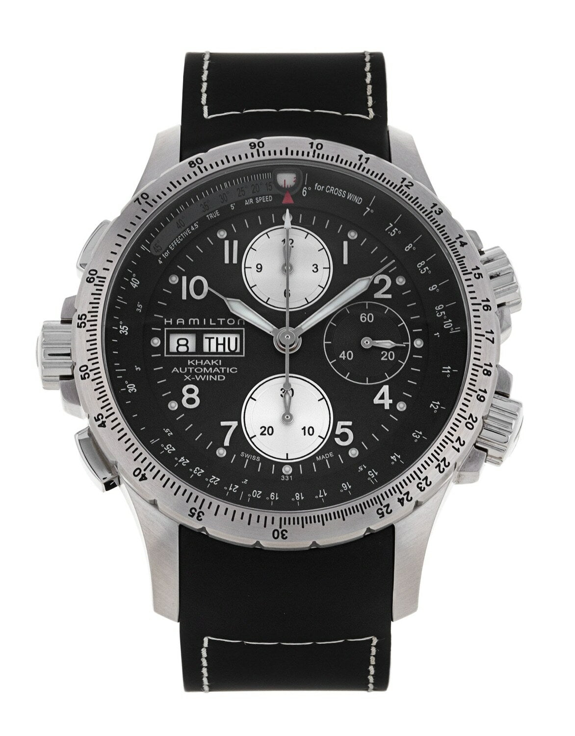 Hamilton H77616333 Watch - Khaki Aviation X-Wind Auto Chrono (Image 8)