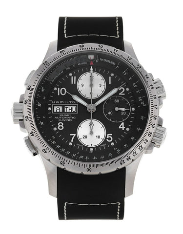 Hamilton H77616333 Watch - Khaki Aviation X-Wind Auto Chrono (Image 8)