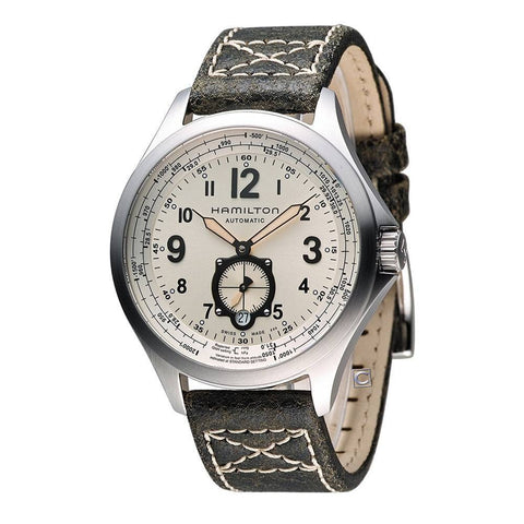 Hamilton H76655723 Watch - Khaki Aviation Khaki QNE Auto (Image 2)