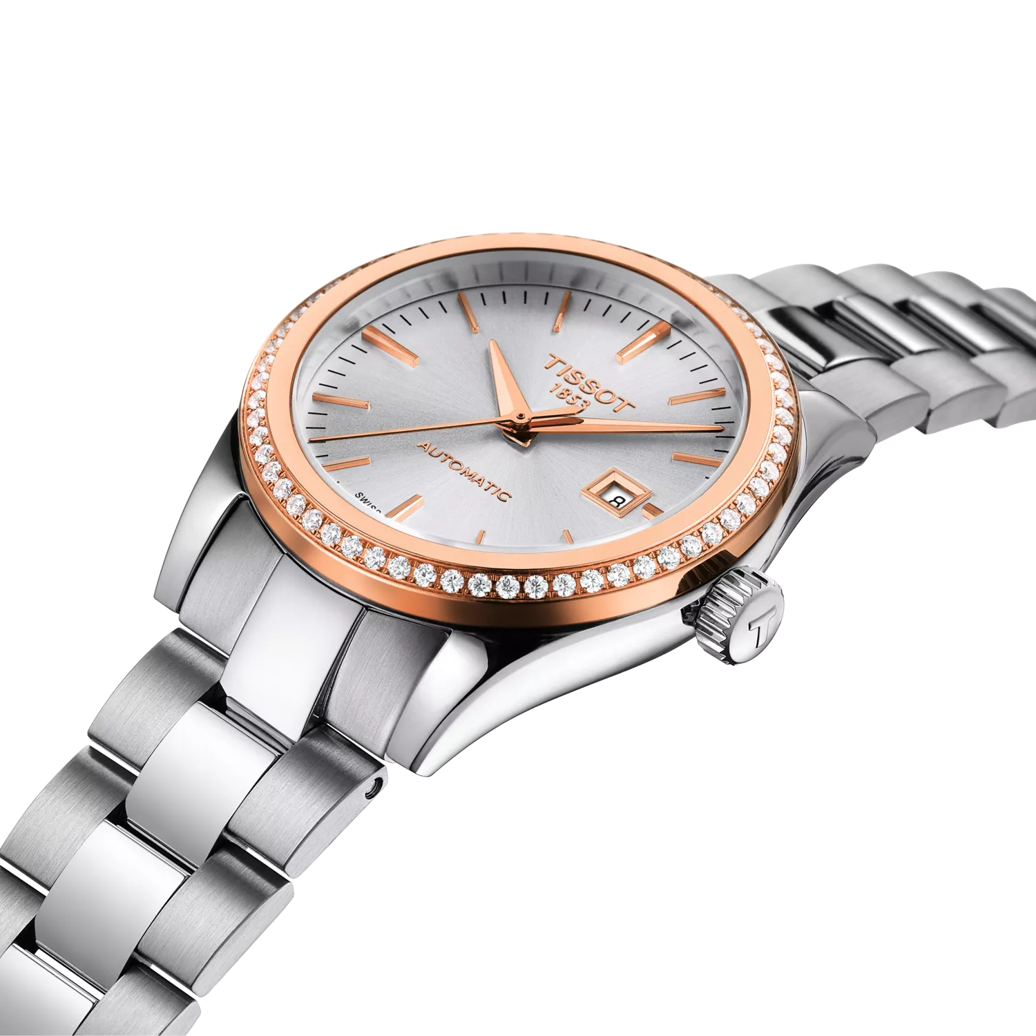 TISSOT T930.007.41.031.00 Watch - Swiss Automatic Movement Stainless Steel Case Scratch-Resistant Sapphire Crystal Water (Ima