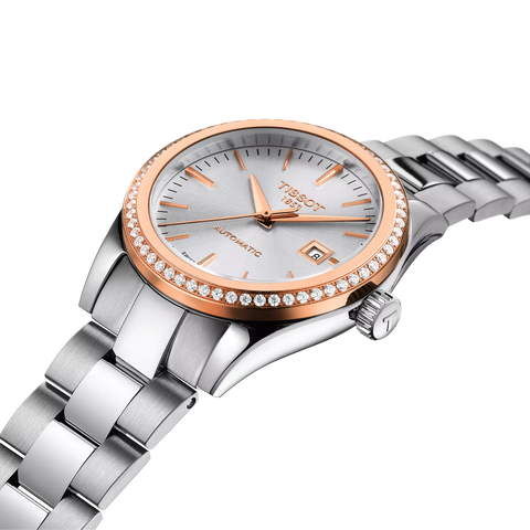 TISSOT T930.007.41.031.00 Watch - Swiss Automatic Movement Stainless Steel Case Scratch-Resistant Sapphire Crystal Water (Ima