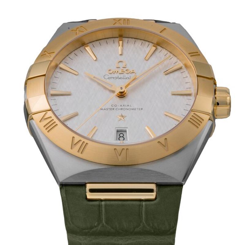 OMEGA 131.23.39.20.02.002 Watch - Constellation 5-Year Warranty Yellow Gold (Strap: Green) [Parallel Import] (Image 3)