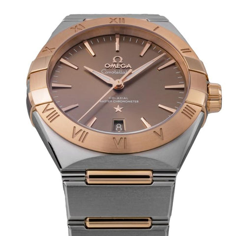OMEGA Constellation 5-Year Warranty Brown 131.20.39.20.13.001 [Parallel Import]