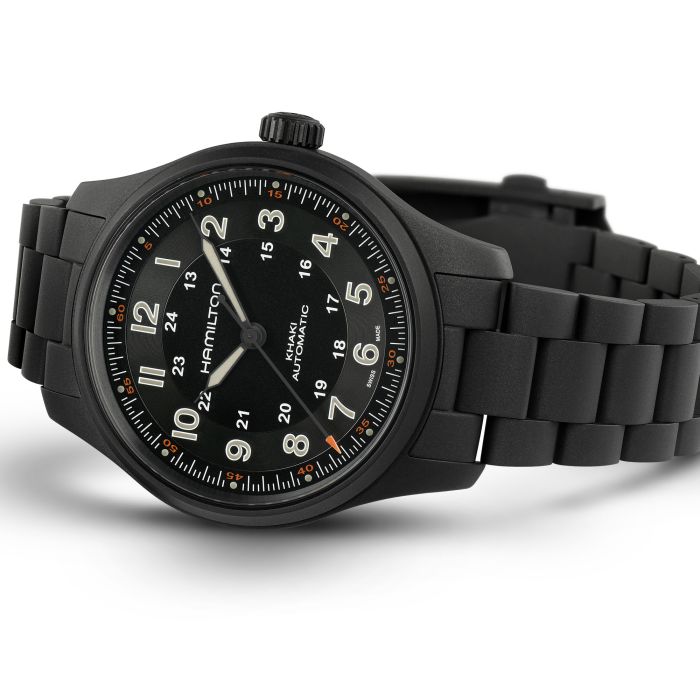 Hamilton H70665130 Watch - Khaki Field Titanium Auto (Image 3)