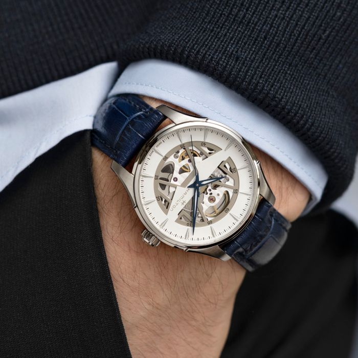 Hamilton H42535610 Watch - Jazzmaster Skeleton Auto (Image 2)