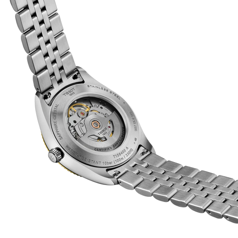 TISSOT T156.408.22.033.00 Swiss Automatic Watch - Elegant Stainless Steel - Water Resistant - Sapphire Crystal