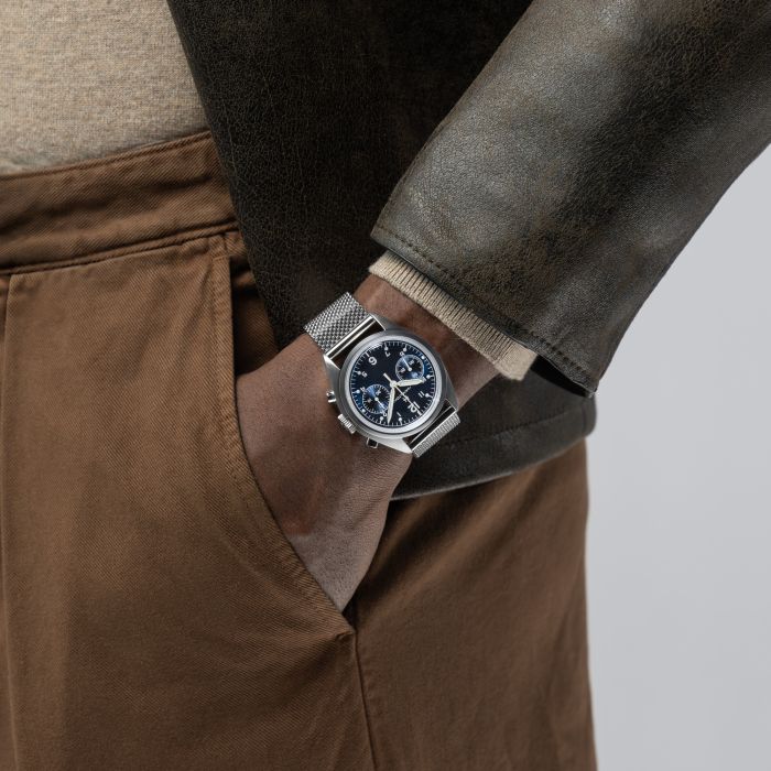 Hamilton H76409140 Watch - Khaki Aviation Pilot Pioneer Mechanical Chrono (Image 7)