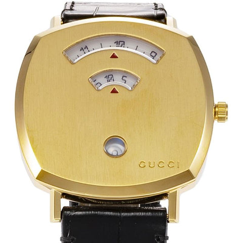 GUCCI Grip 2-Year Warranty Gold YA157446 [Parallel Import]