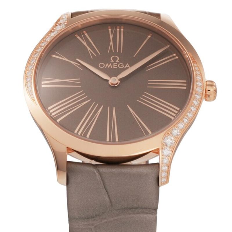 OMEGA 428.58.36.60.13.001 Watch - De Ville Tresor Ladies Leather Strap Parallel Import 5-Year Warranty (Image 3)