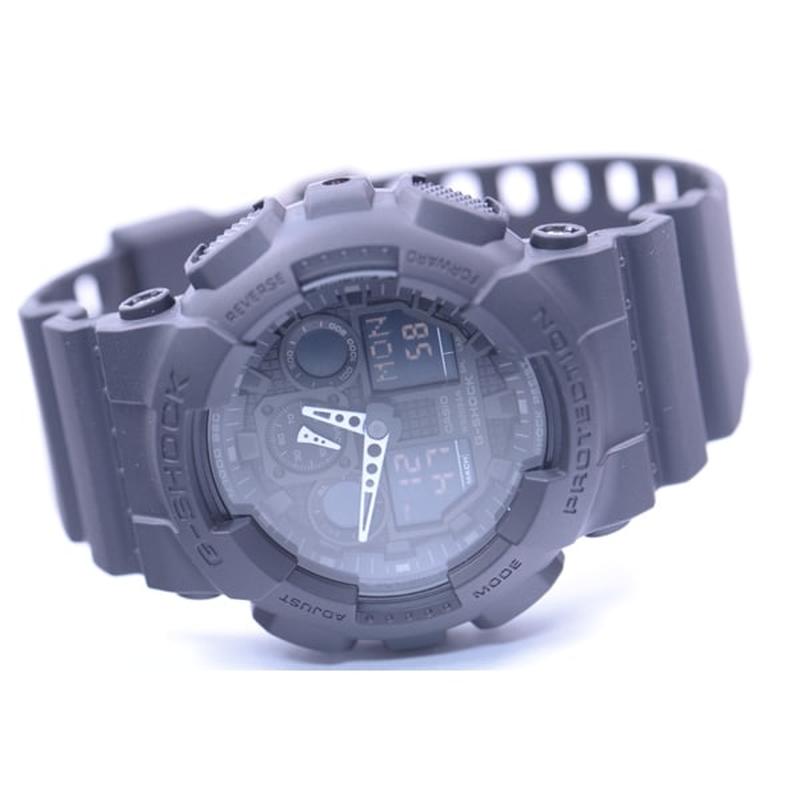 CASIO GA-100-1A1JF Watch - Men's G-SHOCK Quartz Black Watch (Image 3)