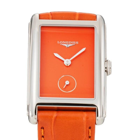 Longines Dolcevita 2-Year Warranty Orange L5.512.4.92.2 [Parallel Import]
