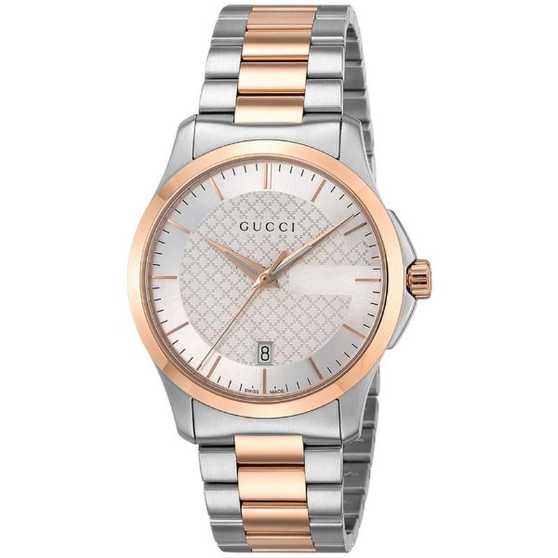 GUCCI YA126473 Watch - G-Timeless Silver Watch with 2-Year Warranty [Parallel Import]