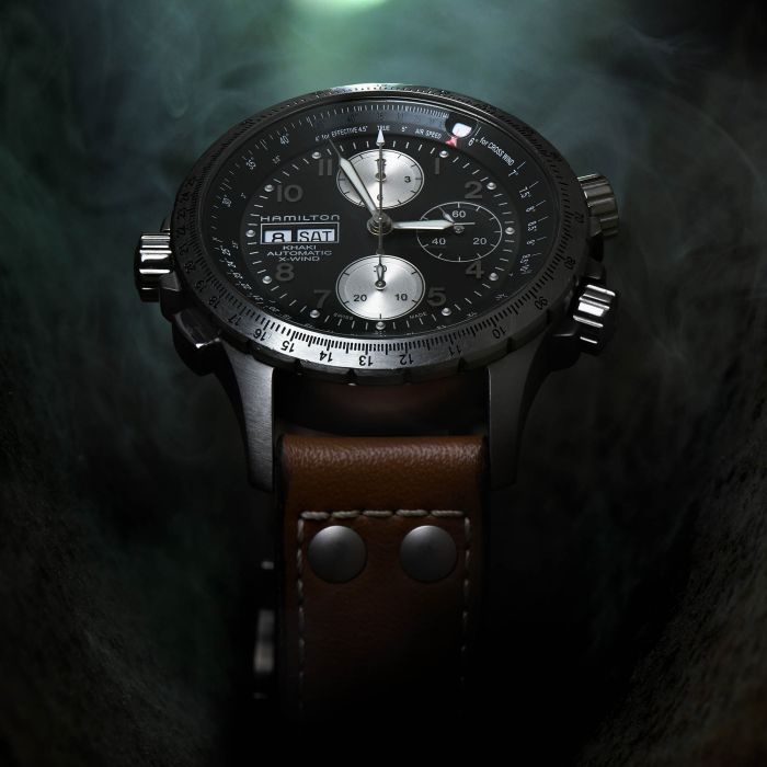 Hamilton H77616533 Watch - Khaki Aviation X-Wind Auto Chrono (Image 4)