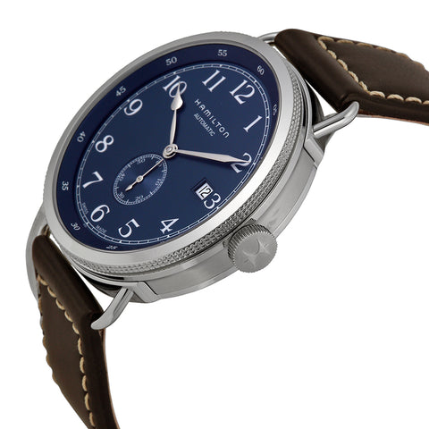 Hamilton H78455543 Watch - Khaki Navy Pioneer Small Second Auto (Image 3)