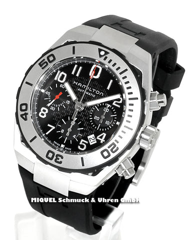 Hamilton H78716333 Watch - Khaki ネイビー Khaki Navy Sub Auto Chrono (Image 8)