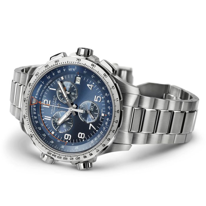 Hamilton H77922141 Watch - Khaki Aviation X-Wind GMT Chrono Quartz (Image 3)